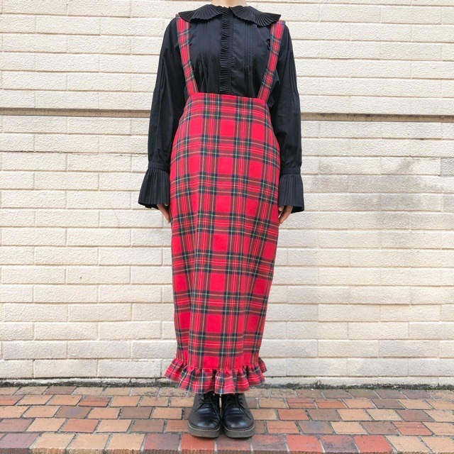 アイアムアイ○ Wool check Lady サススカート