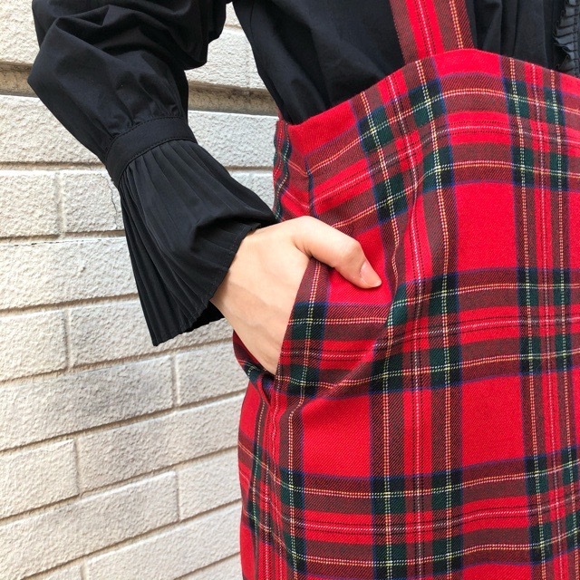 アイアムアイ○ Wool check Lady サススカート