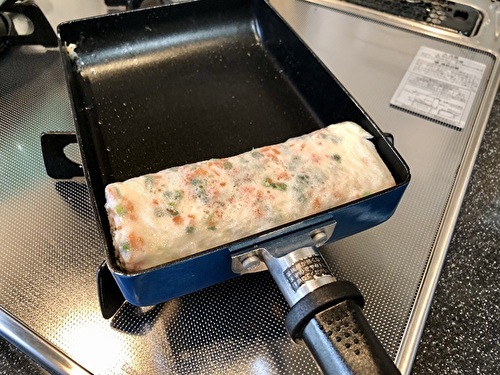 韓国で流行ってる らしい ズッキーニの卵焼き キムチ屋修行の道