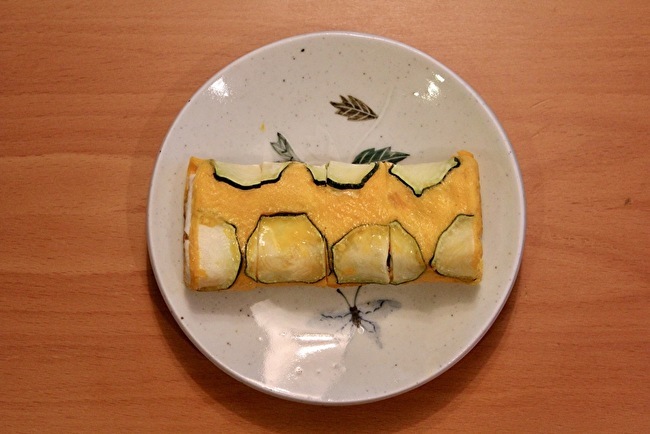 韓国で流行ってる らしい ズッキーニの卵焼き キムチ屋修行の道