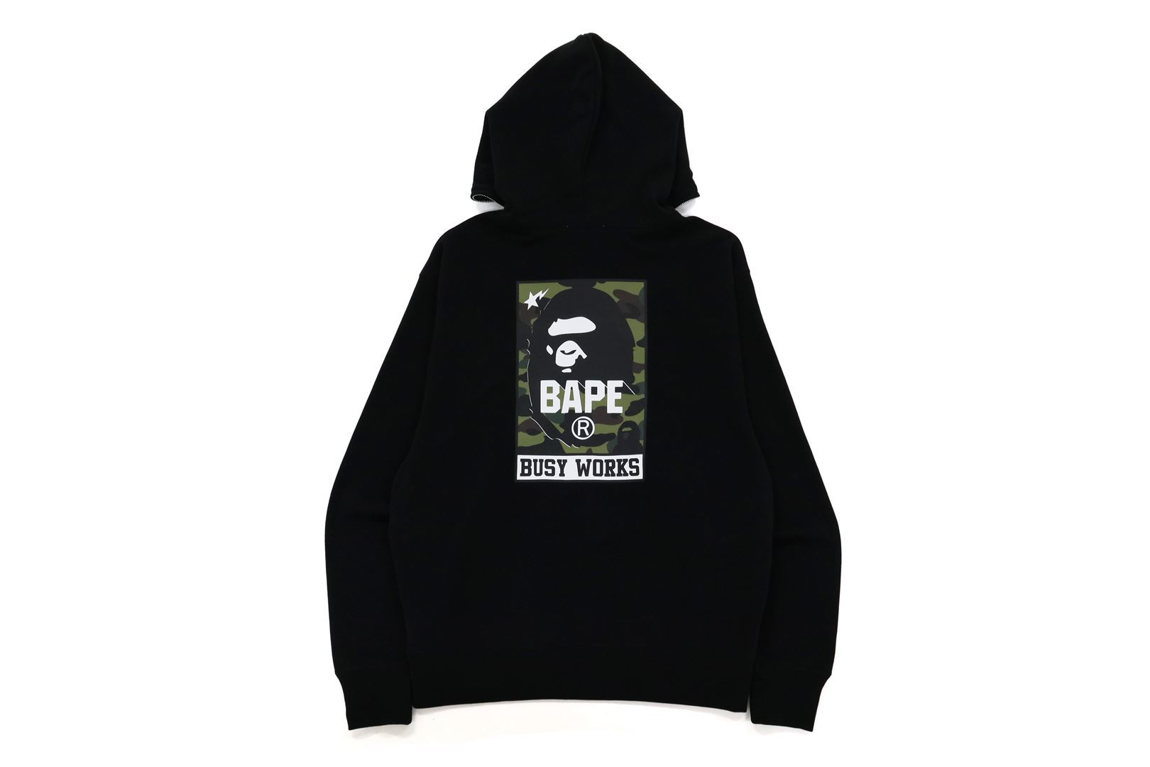 1ST CAMO BUSY WORKS RELAXED FIT FULL ZIP HOODIE_a0174495_13165498.jpg