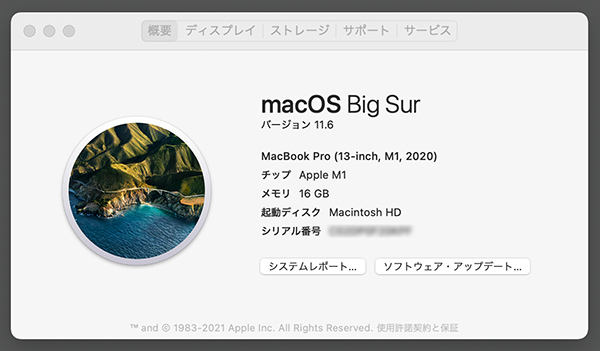 M1 Macと新OSのmacOS Big Sir を使って10ヶ月程経った使用状況です。_b0194208_17320510.jpg