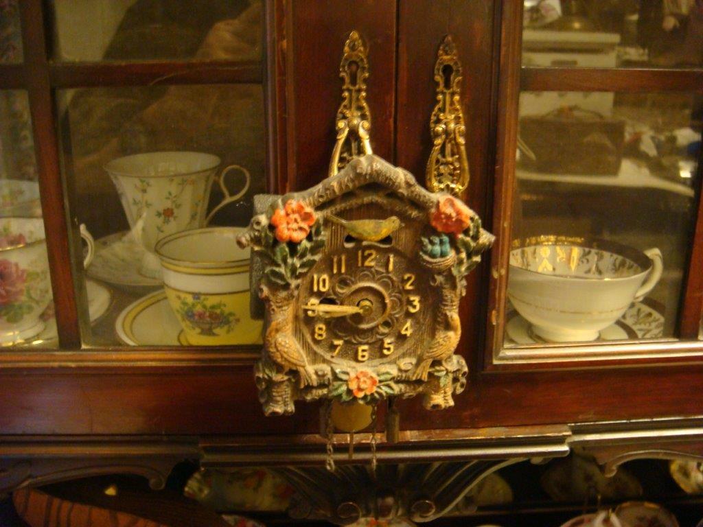 アンティーク 可愛い掛け時計 アンティーク 骨董 テンナイン