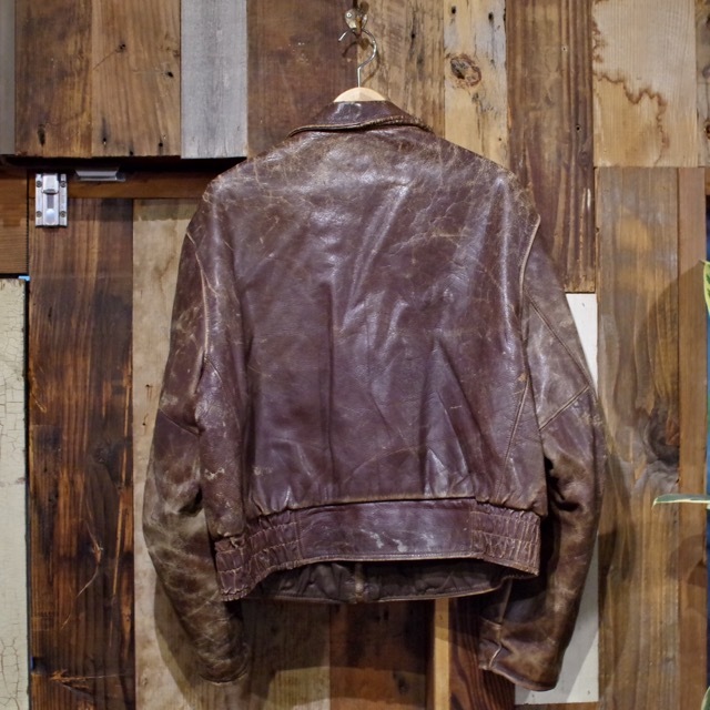 50s ビンテージ　 Montgomery Word レザージャケット 50's Montgomery Ward レザージャケット | 古着 通販 relddot