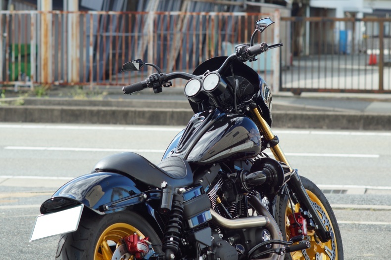 ハーレーダイナ用2006~2017RWDカスタムリアフェンダー新品！ ハーレーダイナ用2006~2017RWDカスタムリアフェンダー新品