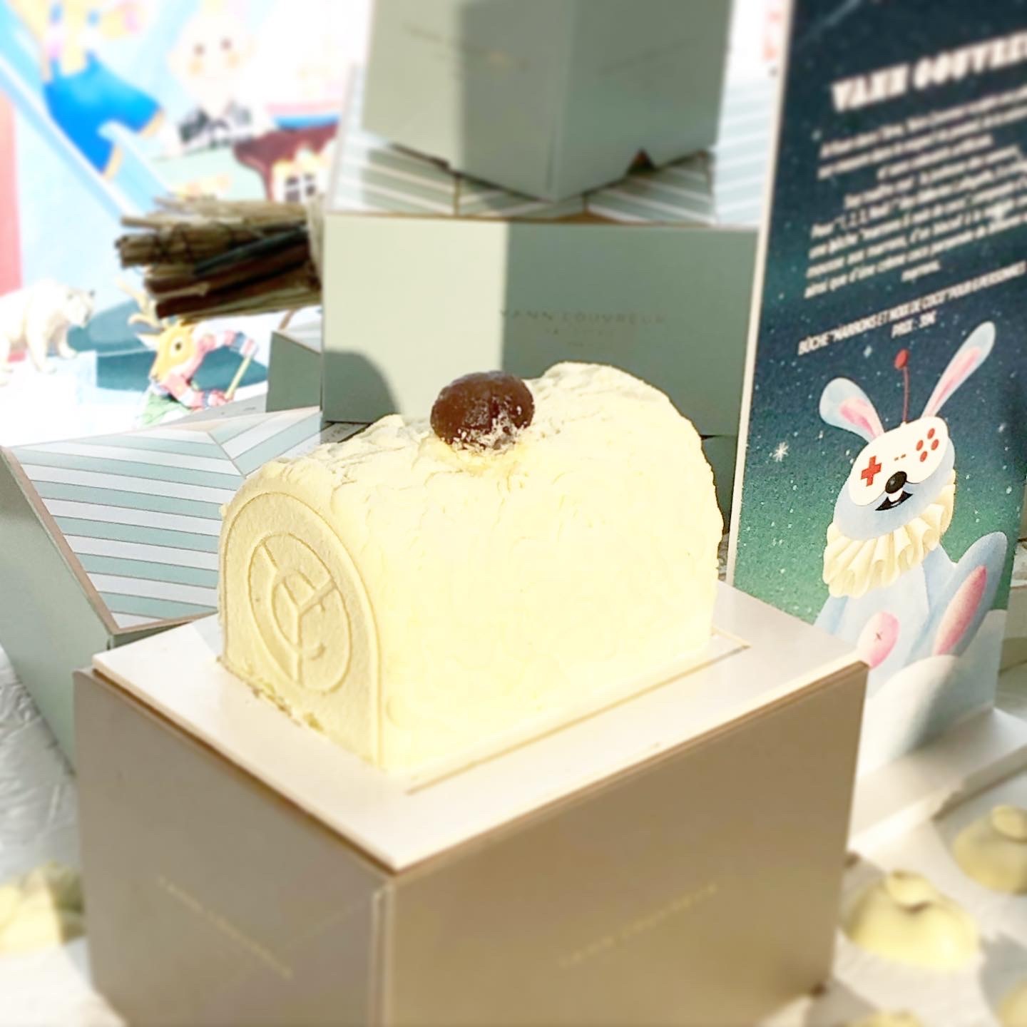 ヤン・クヴルーにジャン=ポール・エヴァン! ギャラリーラファイエット限定クリスマスケーキ2021お披露目です!_a0231632_23271120.jpeg