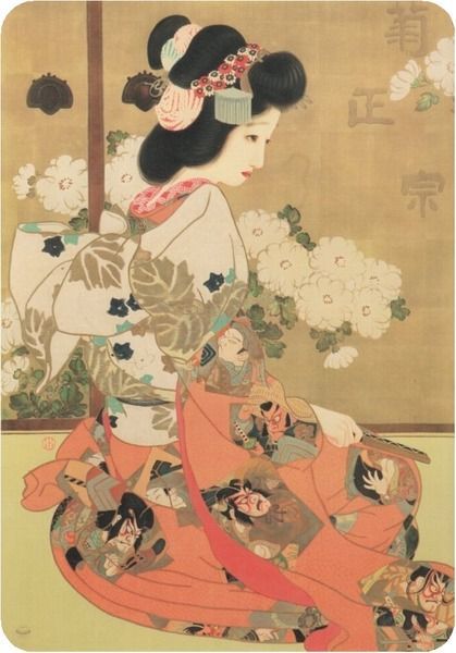 【真作】絵画　田辺満智子　日本画6号　らべんだー　紫の幻想　繊細な筆致　W31 真作】絵画 田辺満智子 日本画6号 らべんだー 紫の