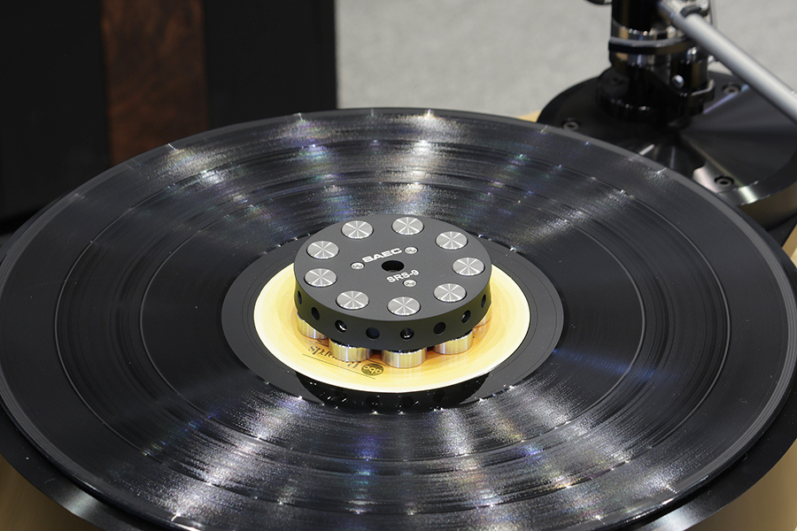 SAEC「SRS-9」レコードスタビライザー入荷_e0404728_11543029.jpg
