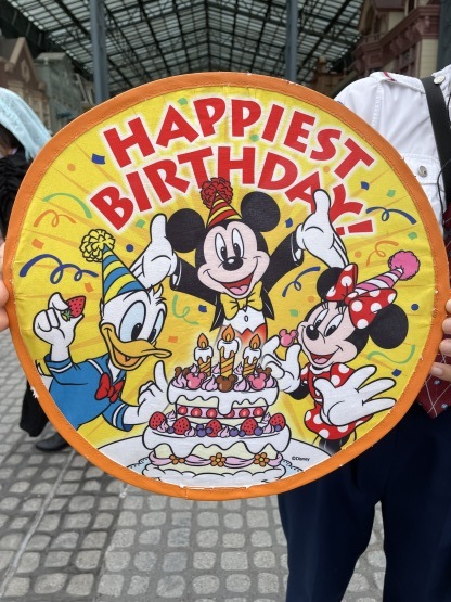 お泊まりディズニー 誕生日の出会い 今回もプレゼント 東京ディズニーリポート
