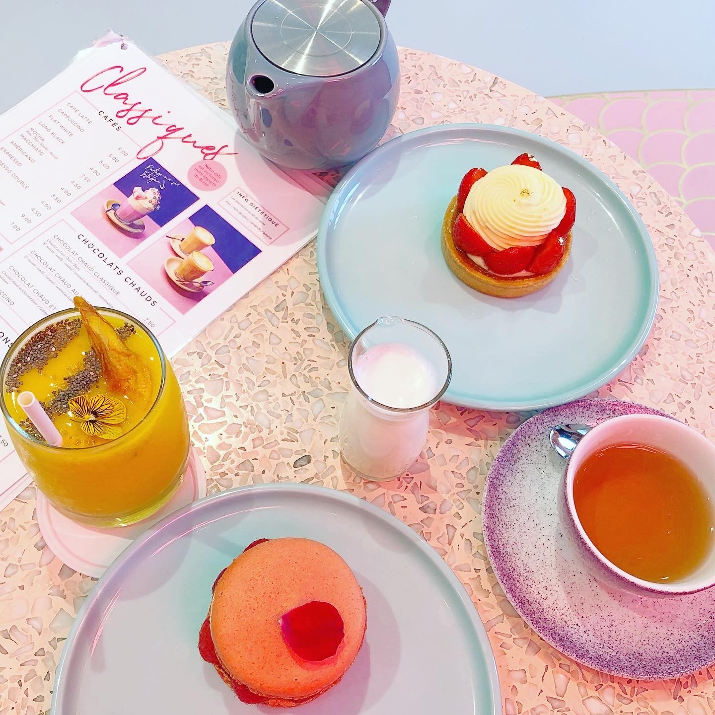 最もインスタ映えするカフェ ロンドン発のエラン・カフェがパリに上陸! ギャラリーラファイエット4階です_a0231632_03321367.jpeg