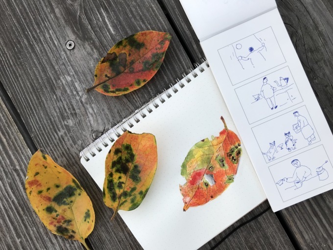 柿の葉の紅葉_d0101846_05572933.jpeg