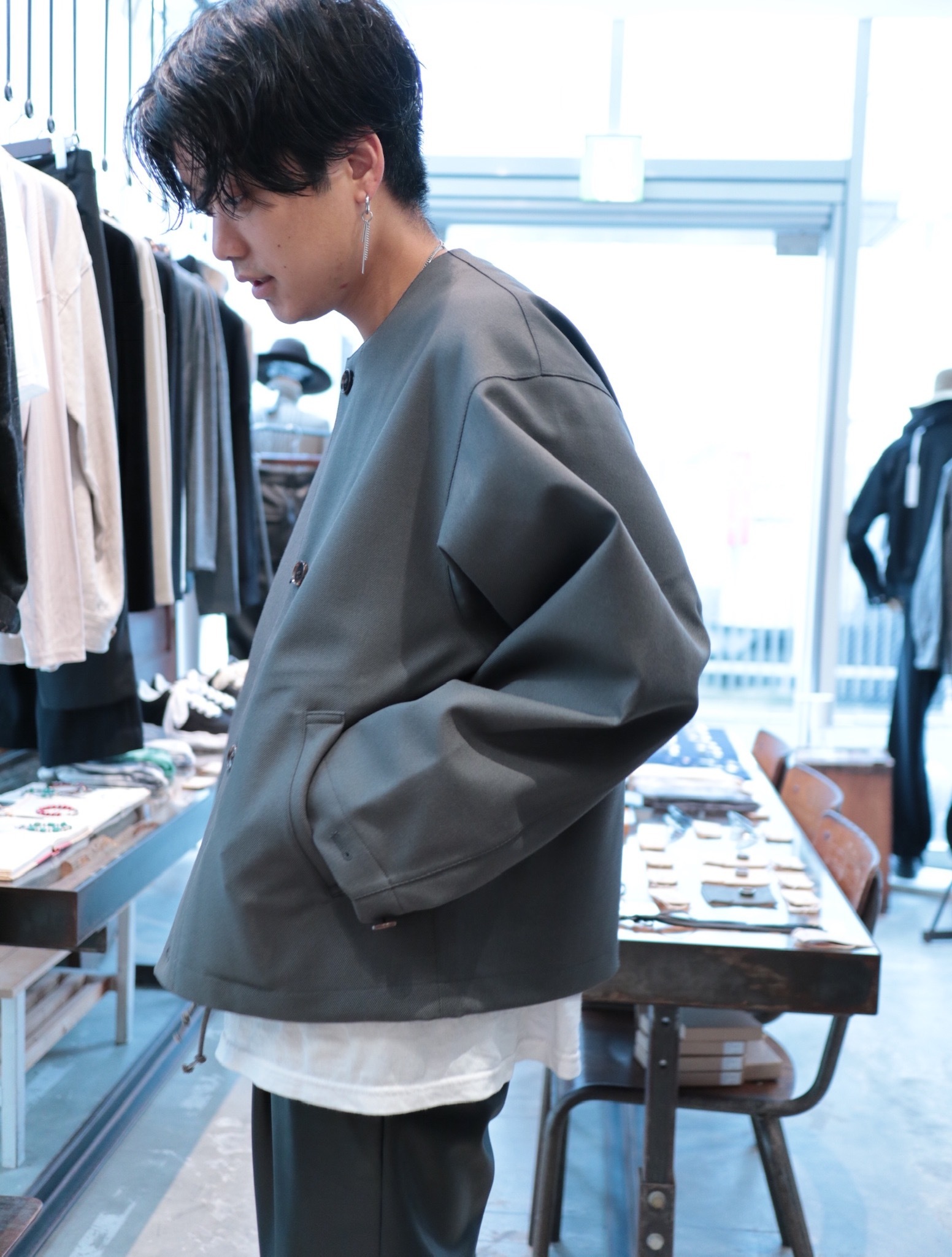 WELDER - 3Layer No Collar Blouson : BIRTH DAY