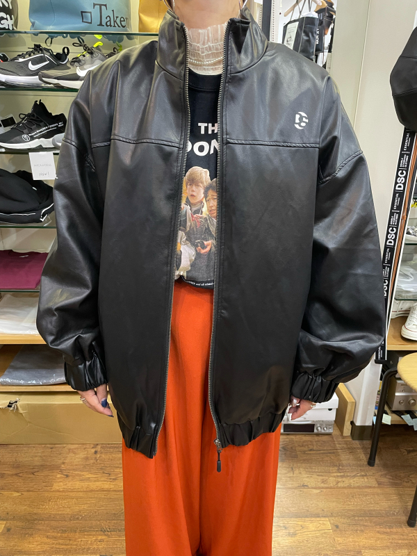 DOUBLE STANDARD CLOTHING フェイクレザー　ジャケット