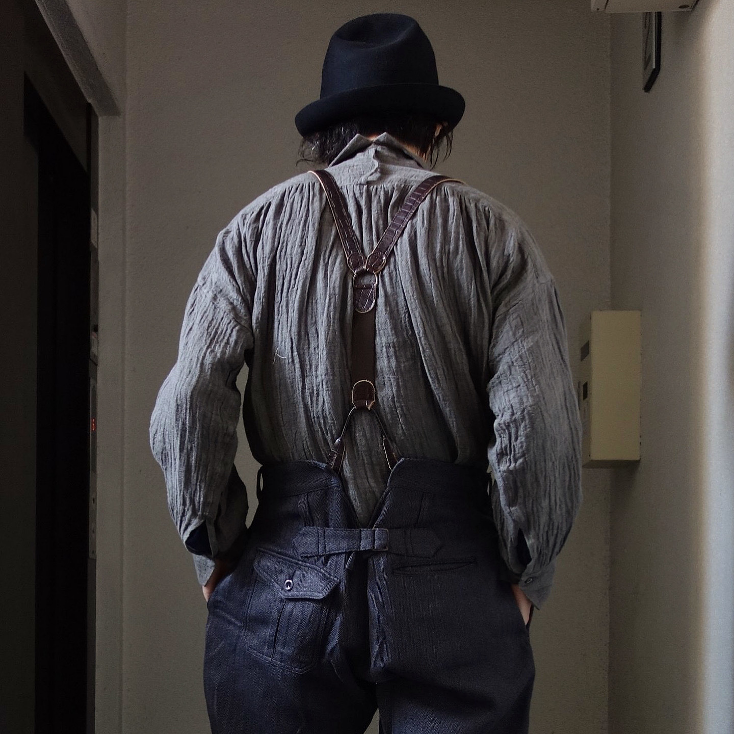 11月の製作 / frenchvictorians linenvoile shirt_e0130546_13364623.jpg
