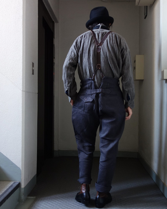 11月の製作 / frenchvictorians linenvoile shirt_e0130546_13380113.jpg
