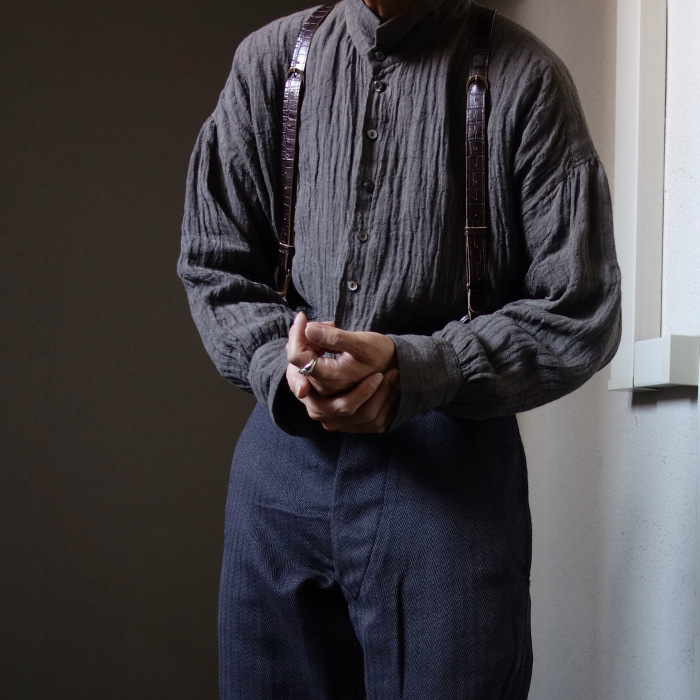11月の製作 / frenchvictorians linenvoile shirt_e0130546_13505099.jpg