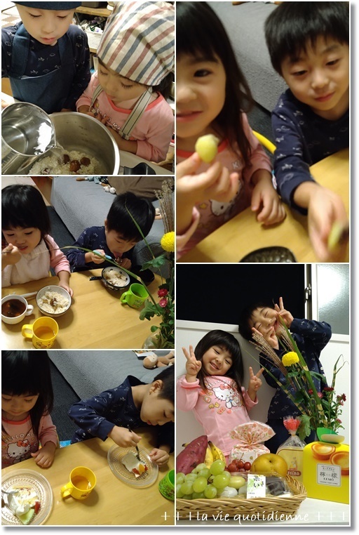 【今週の常備菜】冷蔵庫にあるものだけ1時間で!と5歳お誕生日御飯とお月見御飯_a0348473_06400415.jpg