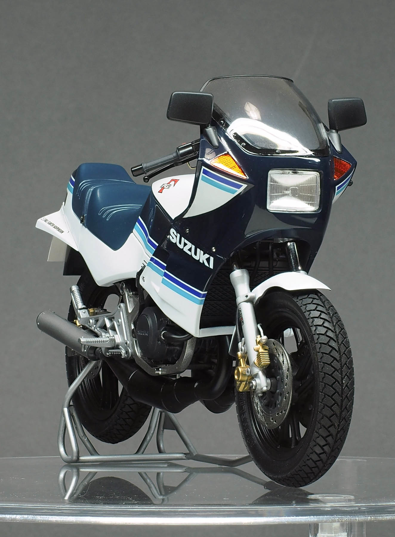 タミヤ 1/12 スズキRG250ガンマ GJ21A 完成品 : DNF