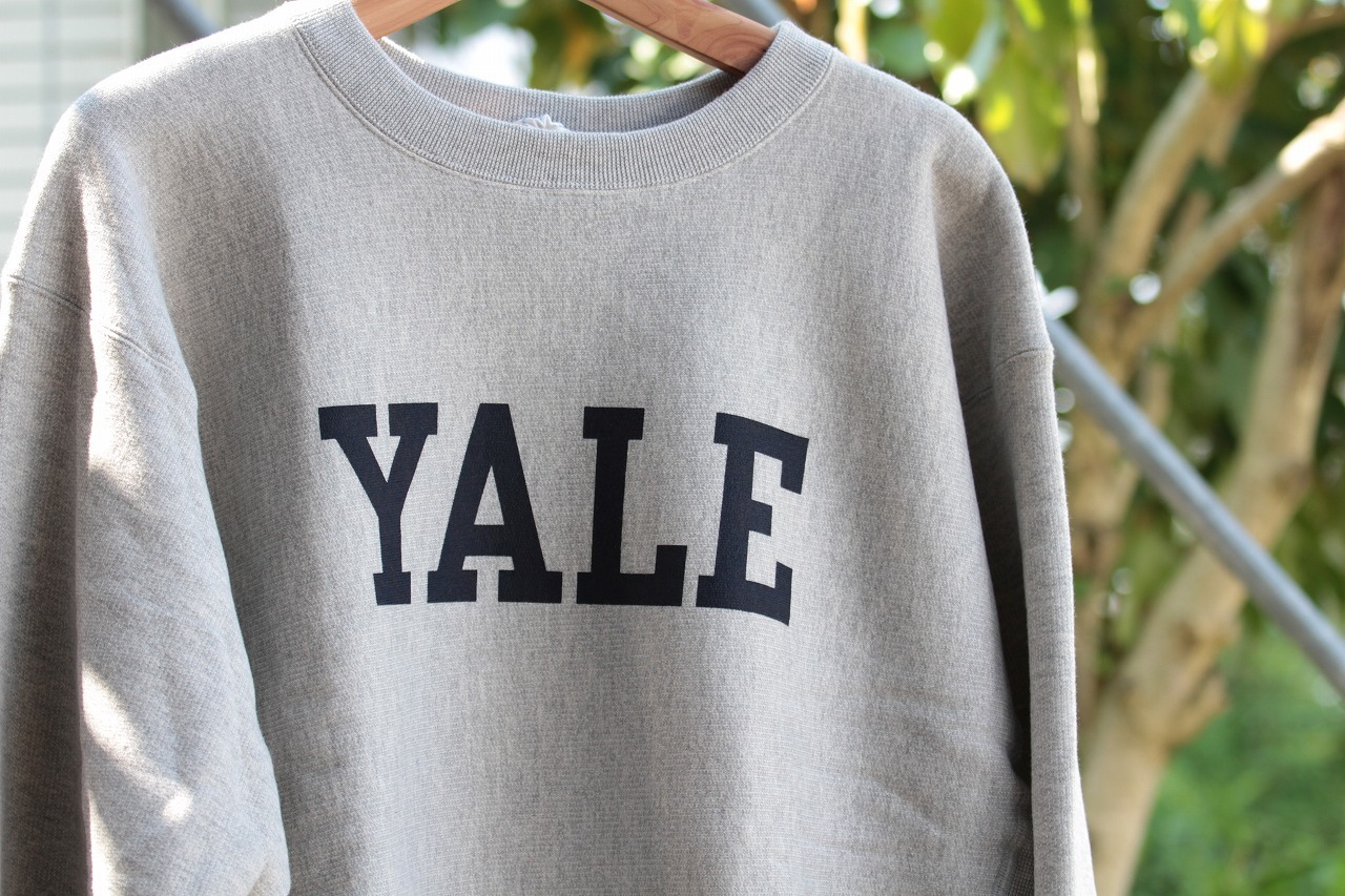 SWEATSHIRTS \"YALE\"/Champion -TRUE TO ARCHIVES- _b0139233_11583596.jpg