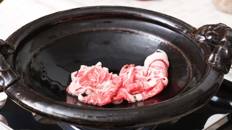 茶色のすき焼き_d0377645_22580466.jpg