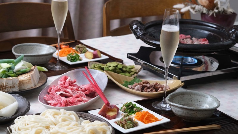 茶色のすき焼き_d0377645_22582397.jpg