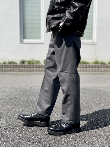 uniform experiment - JAMES GROSE LEATHER RIDERS JACKET uniform experiment - JAMES GROSE LEATHER RIDERS JACKET