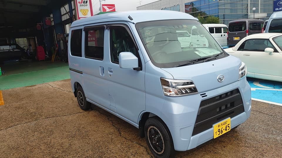 ちょいCamの展示車できました。 燕市 軽キャンパー_b0237229_18484541.jpg