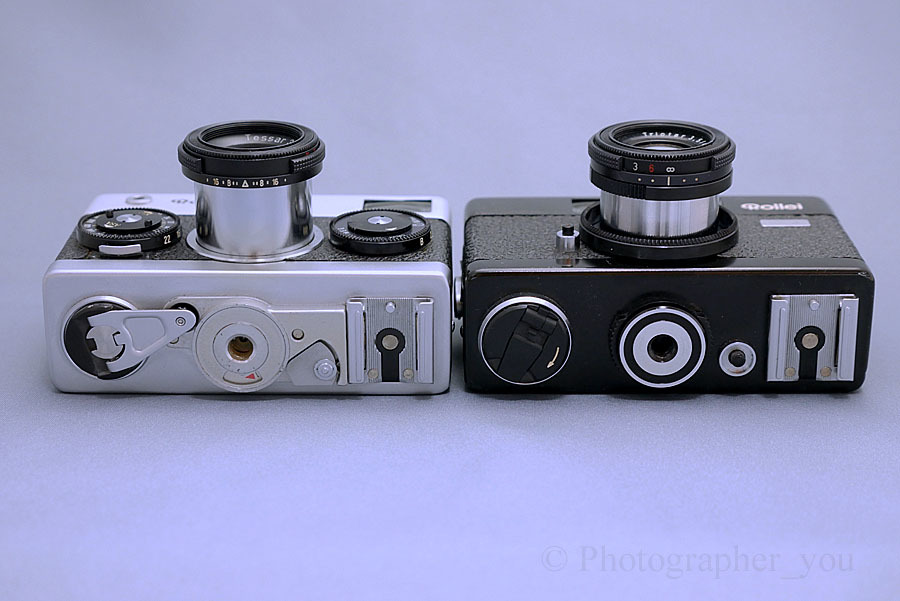 ROLLEI ローライ B35 40mm/f3.5 ブラック フィルムカメラ Rollei B35