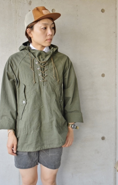 SAGE DE CRET × UNMARKED 40’s US NAVY DECK RAIN PARKA_d0152280_14014919.jpg
