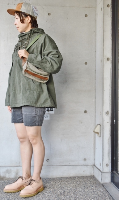 SAGE DE CRET　×　UNMARKED　　40’s US NAVY DECK RAIN PARKA_d0152280_14500748.jpg