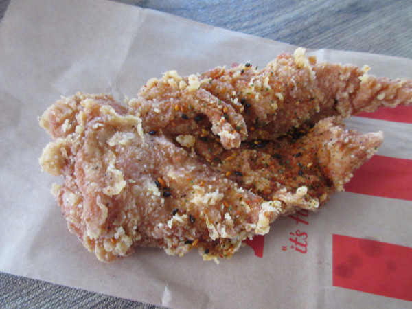 【ケンタッキーフライドチキン】にんにく醤油チキン(骨なし)_c0152767_11295775.jpg