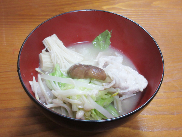 【ダイショー】クアトロチーズ鍋スープ_c0152767_20063682.jpg
