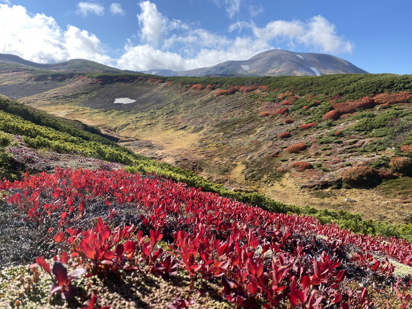 2021年9月 『紅葉の大雪山（２）黒岳、北海岳、北鎮岳、お鉢』 September 2021 \"Mt Taisetsu in the Autumn Color #2\"_c0219616_15101692.jpg