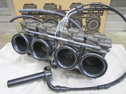 K條クン号 GPZ900RニンジャにFCRキャブの用意とチタンウォーターパイプ装着・・・(^^♪ (Part2)_f0174721_04384957.jpg