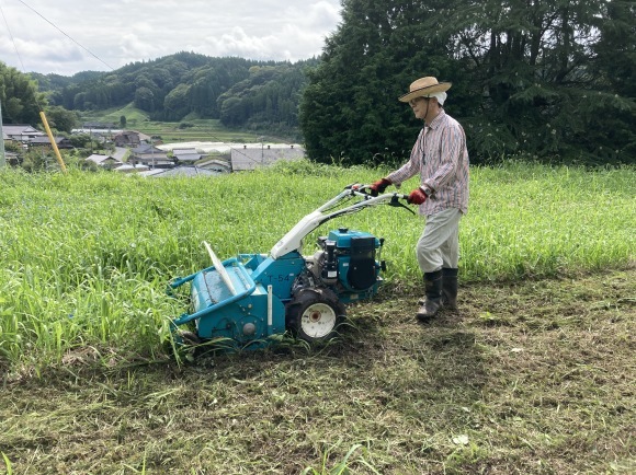 ハンマーナイフモアという新兵器！ : たそがれライダーとら吉