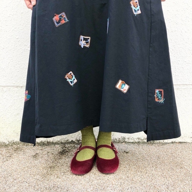 l'atelier du savon〙C/切手とえんぴつ刺繍シリーズ : l'atelier