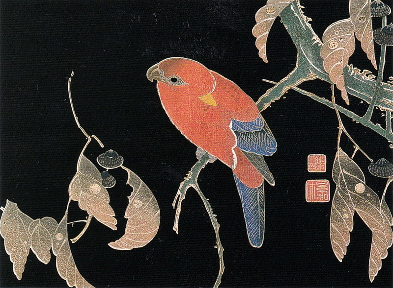 伊藤若冲 花鳥版画_c0025115_21552358.jpg