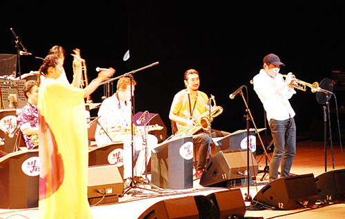 熱帯JAZZ楽団 with 福原みほ~Life with music 高崎音楽祭2021 @高崎芸術劇場_c0195284_14195743.jpg