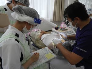 2学年保護者模擬患者実習_e0196791_15222764.jpg