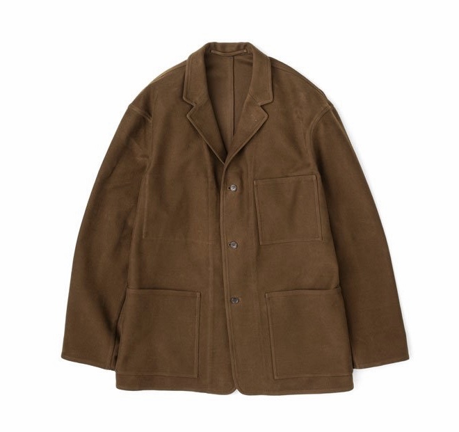 Graphpaper High Density Moleskin French Work Jacket : TRUNK Graphpaper High Density Moleskin French Work Jacket : TRUNK