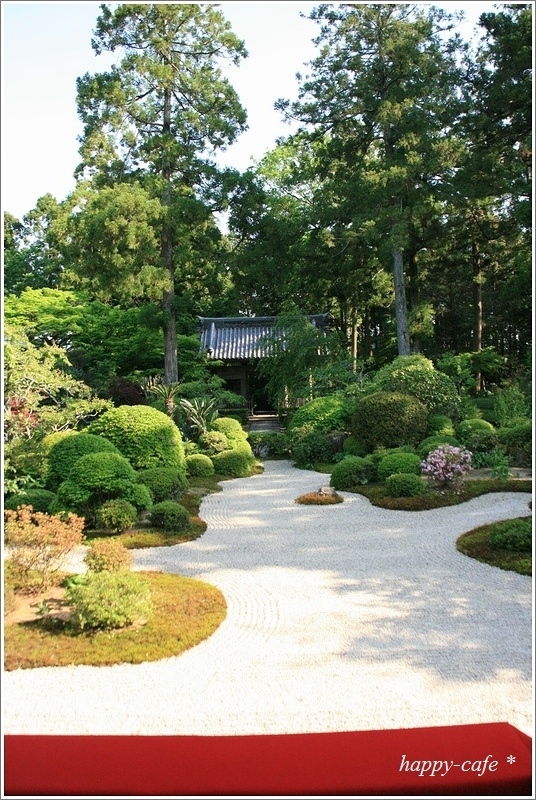 鴬張りの廊下と美しい庭 遠州の古刹龍潭寺 Happy Cafe Vol 2