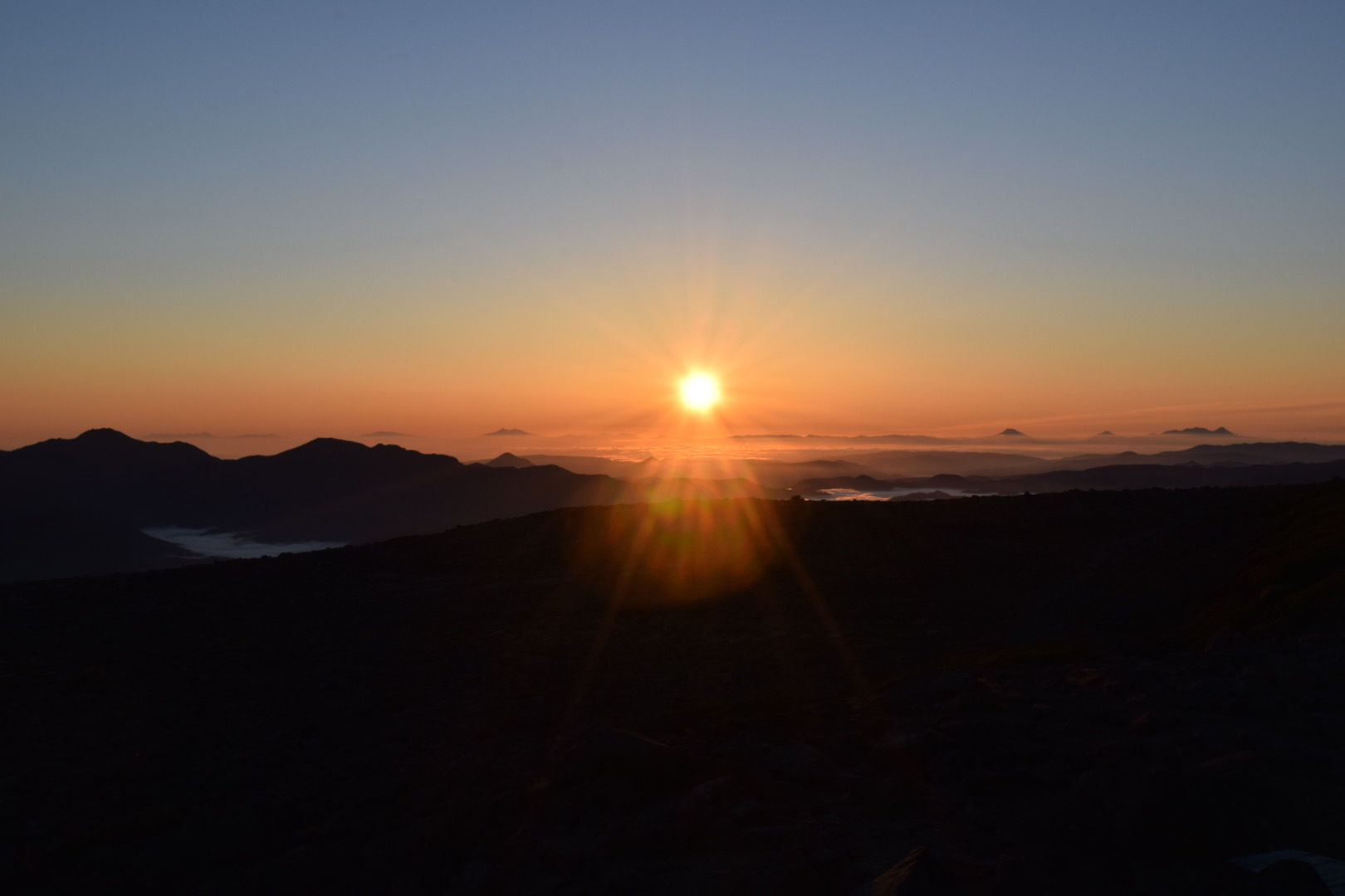 赤岳御来光からの緑岳からのダブルMt.白雲　_d0198793_13465536.jpeg