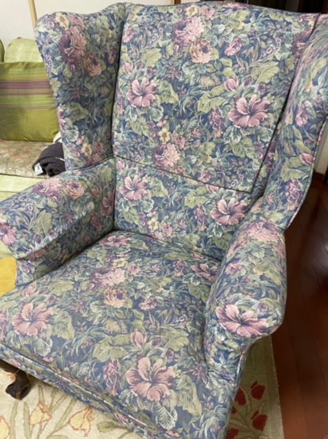 『モリス』の椅子張り生地『ガーデンクラフト』で１人掛けソファを張り替えました　by interior styling of bright_c0157866_18595681.jpg