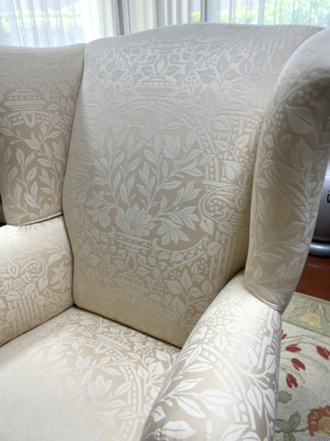 『モリス』の椅子張り生地『ガーデンクラフト』で１人掛けソファを張り替えました　by interior styling of bright_c0157866_19283798.jpg