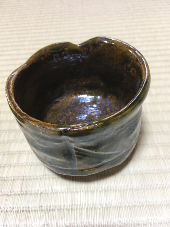 10月 自作茶碗を使う。_d0398764_10034058.jpg