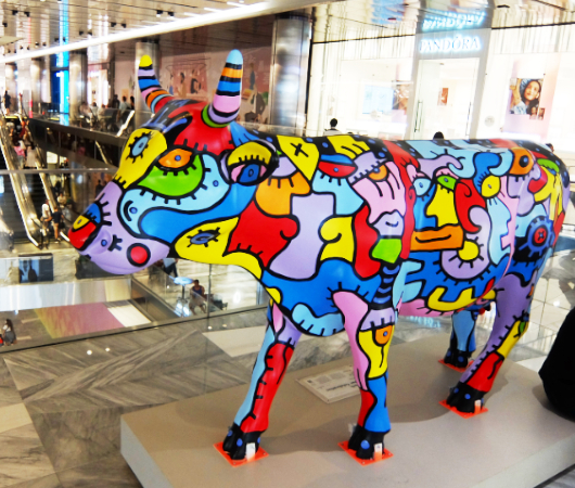 COWPARADE（カウパレード）牛の雑貨　牛の置物 cow parade chocoholic カウ パレード チョコホリック 牛 アート
