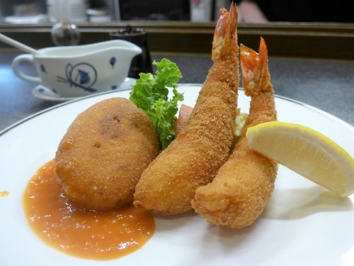 祇園四条「洋食の店みしな」へ行く。_f0232060_22385921.jpg