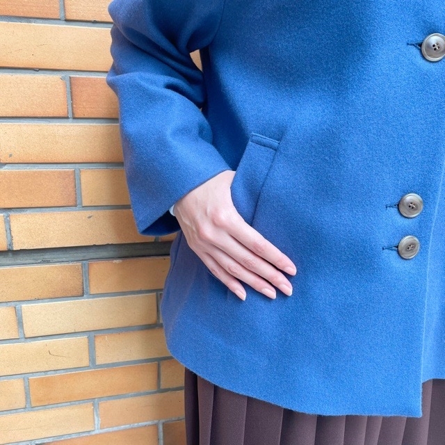 bulle de savon〕super100ウールコート : l'atelier du savon