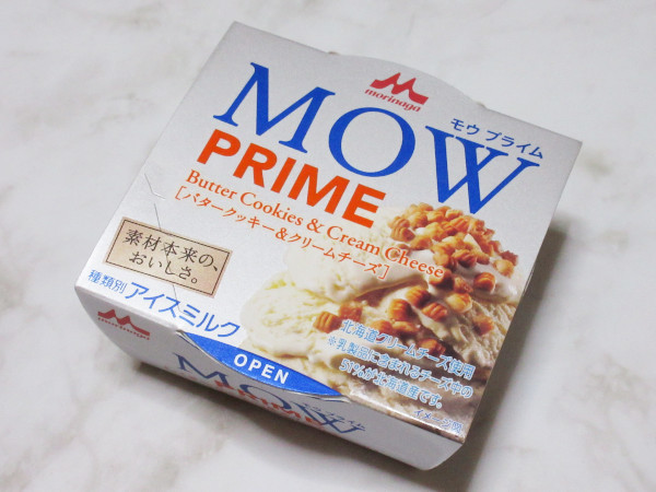 MOW（モウ） PRIME バタークッキー＆クリームチーズ@森永乳業_c0152767_07273446.jpg