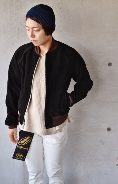 Vanson SUEDE LEATHER ZIP JACKET アメリカ或る在る・・・★★_d0152280_13431144.jpg